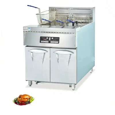 2-Tank 4-Basket elektr fritöz